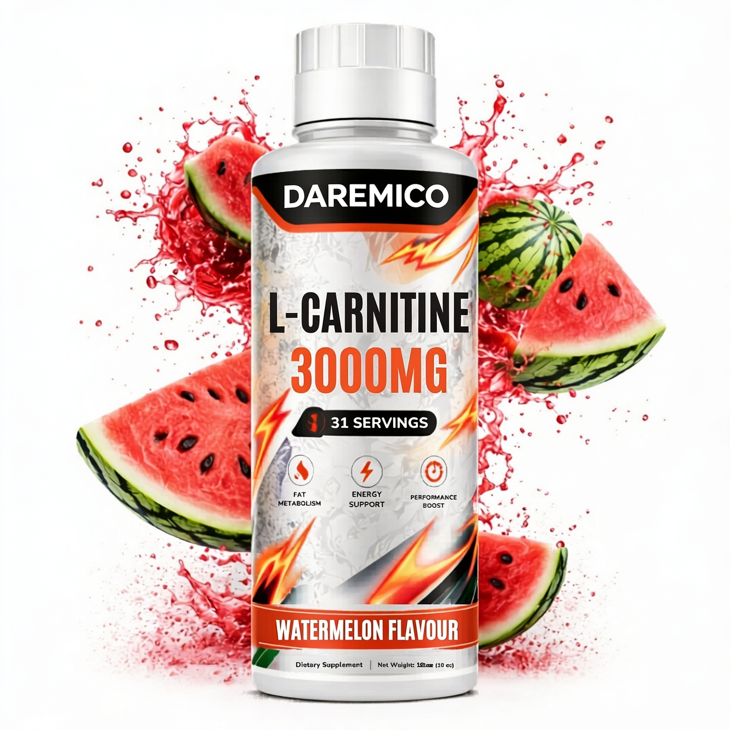 DAREMICO™ LIQUID L CARNITINE ENERGY & FAT LOSS