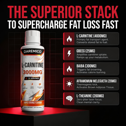 DAREMICO™ LIQUID L CARNITINE ENERGY & FAT LOSS